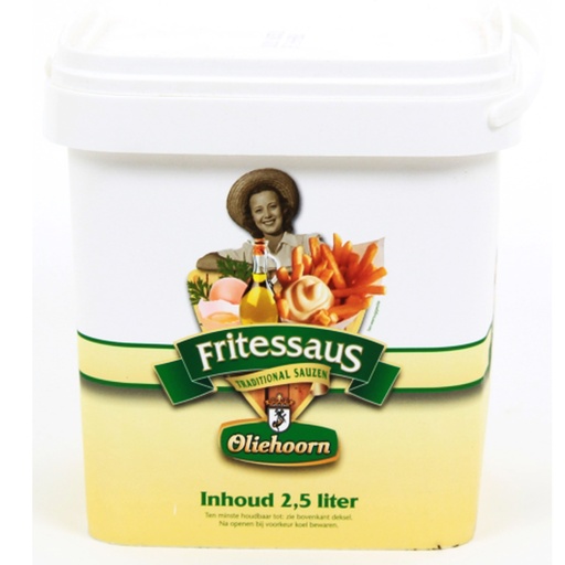[4364] Frietsaus 25 % Oliehoorn Emmertje 2,5 L