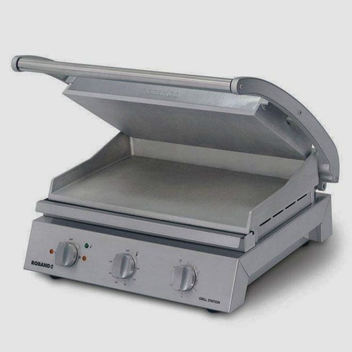 [6991] GRILLSTATION POUR 8 SANDWICHES PLAQUE LISSE ROBAND