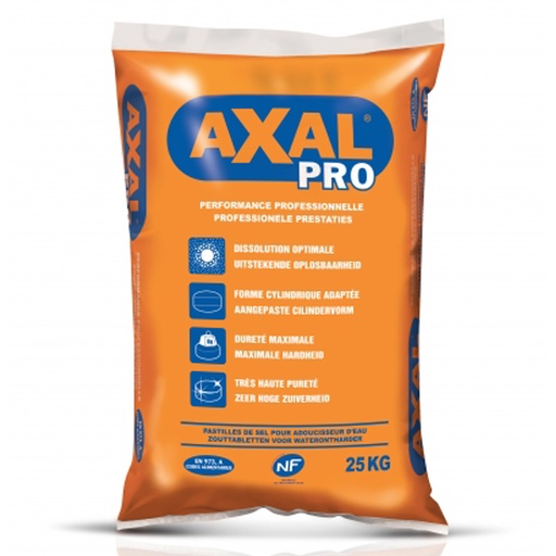 [2164] Zout Tabletten Axal 25 kg