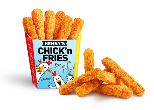 [10676] Chick'n Fries Henny's 24 x 6 st