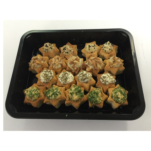 [12759] Mini Kerststerretje Sadie Toast 18 st