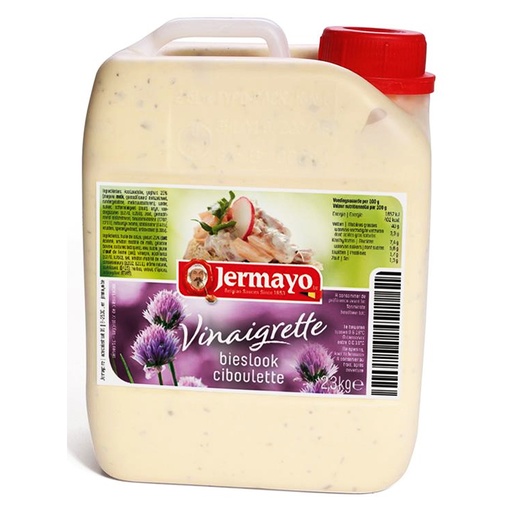 [10732] Vinaigrette à la Ciboulette Jermayo Bidon 2,3 kg