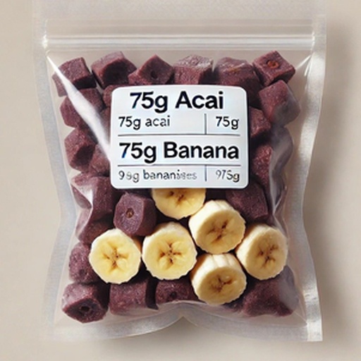 [14476] Smoothie Acai Banaan Fresh Fruit 20 x 150 gr