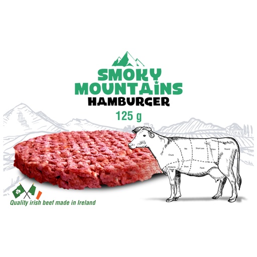 [13856] LA893 Hamburger Smokey Mountains 40 x 125 gr