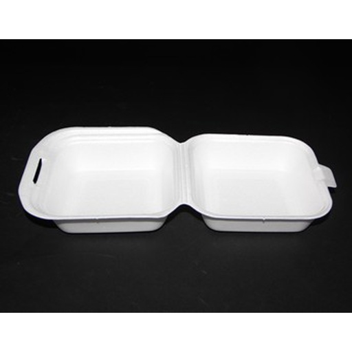 [1322] Hamburgerbox Groot Xps/Isomo Wit IP 6 (1672) 125 st