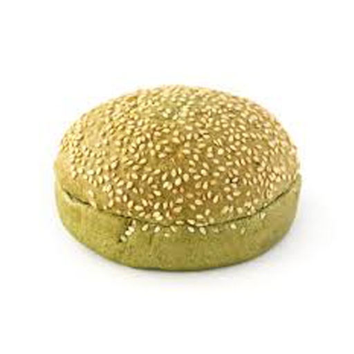[9738] 2629 Vegan Hamburger Bun Spinach Presliced Diversi Food  35 x 95 gr