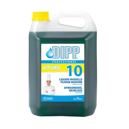 [3870] Afwasmiddel Geurloos Dipp (10) Can 5 L