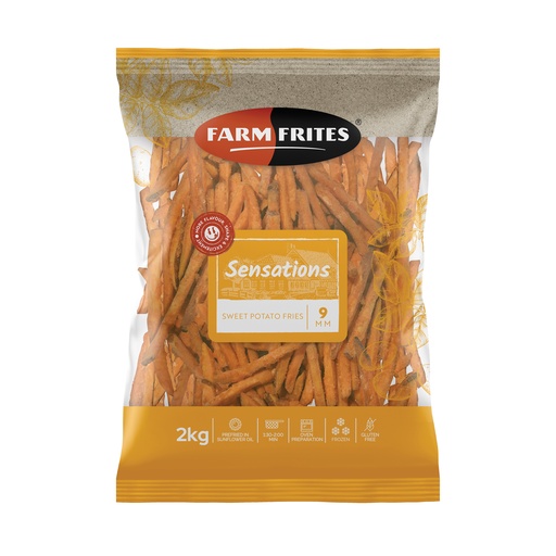 [16216] Sweet Potato Fries Farm Frites 2 kg