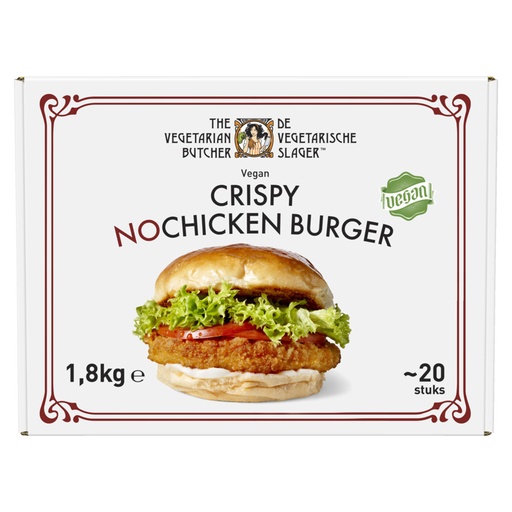 [14377] No Chicken Crispy Burger The Vegetarian Butcher 1,8 kg