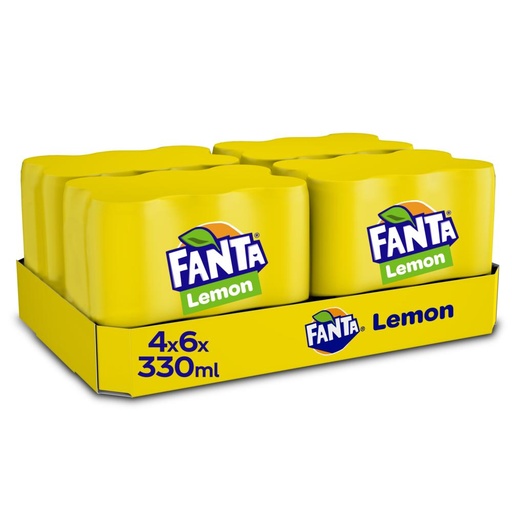 [224] Fanta Lemon Blik 4 x 6 x 33 cl