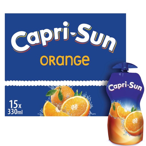 [2322.1] Capri Sun Orange 15 x 33 cl