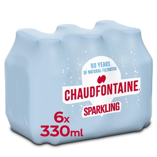[1228] Chaudfontaine Bruis Rood Pet 4 x 6 x 33 cl