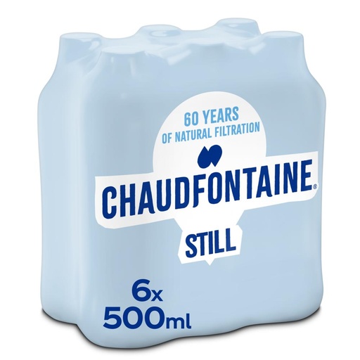[1231] Chaudfontaine Non Pétillant Bleu Pet 4 x 6 x 50 cl