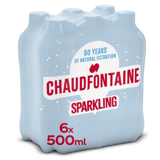 [1239] Chaudfontaine Bruis Rood Pet 4 x 6 x 50 cl