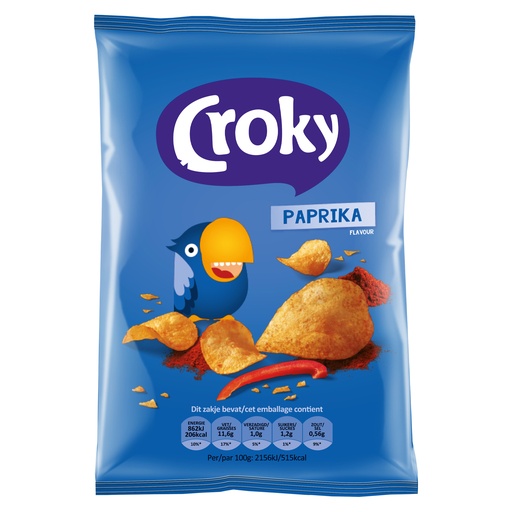 [5738] Chips Paprika Croky 20 x 40 gr