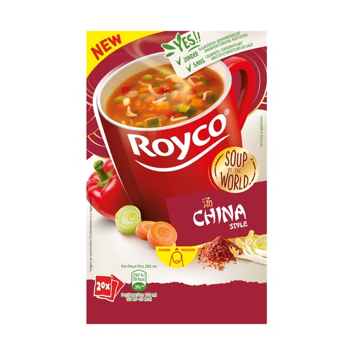 [15022] Royco Minute Soup World Chinese style 20 pcs