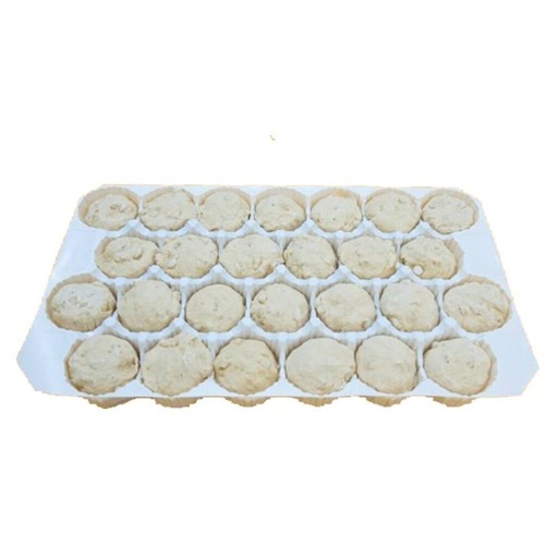 [6998] Deegbollen voor Luikse Wafels Belgaufra 130 x 130 gr