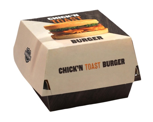 [14841] Chicken Toast Box 110 x 110 x 80 mm Burgerland 100 st