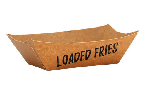 [14842] Barquette Frites Loaded Kraft 200 pcs