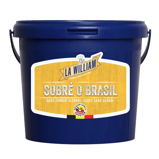 [1610] Brasil Saus Zonder Alcohol La William 10 kg