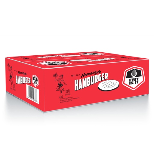 [1723] Hamburger Rouge + Frit Is It 30 x 100 gr