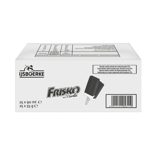 [10738] Frisko Vanille Ijsboerke 25 x 90 ml