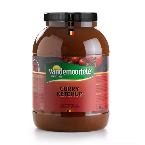 [1788] Curry Ketchup Vandemoortele Pet 3 L