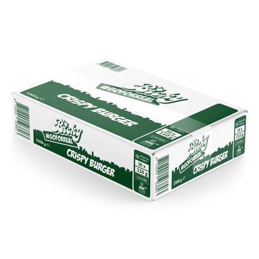 [290] Bicky Crispy Burger 30 x 110 gr