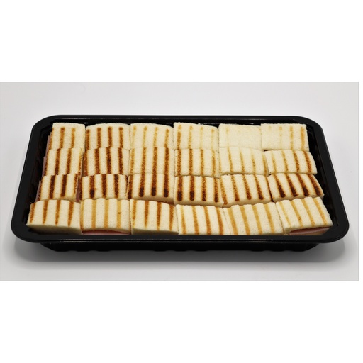 [12439] MINI CROQUE JAMBON ET FROMAGE 24PCS SADIE TOAST