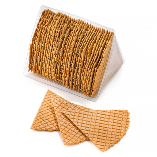 [4604] Ijskoek Waaier Artisanaal Flowpack DV-Foods 216 st