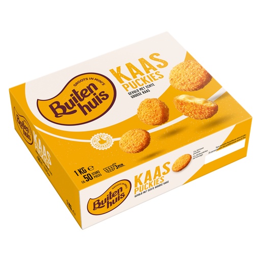 [1688] Kaaspuckies Buitenhuis 40 x 20 gr