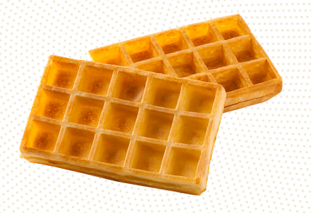 [6128] Brusselse Wafel Deligout (3x5) 24 x 80 gr
