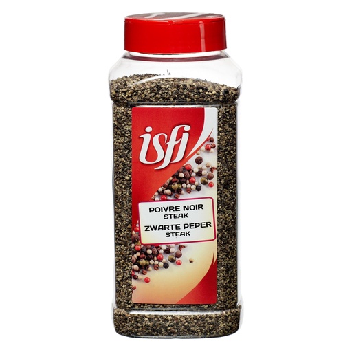 [14684] Peper Zwart Steak ISFI Pot 500 gr