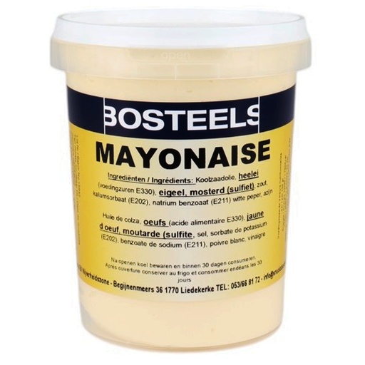 [8010] Mayonaise 80% Pure Bosteels 500 ML