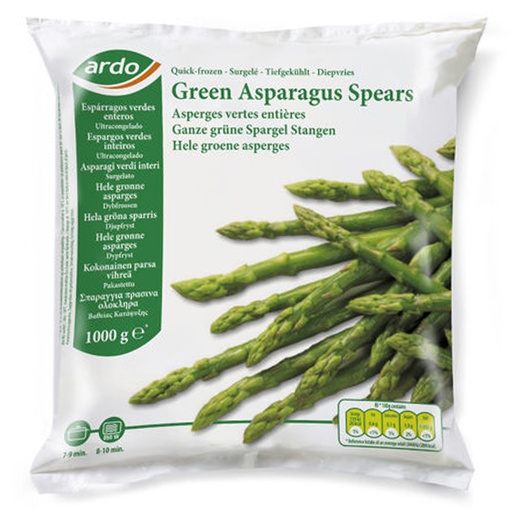 [10723] Asperges Heel Groen Ardo 1 kg