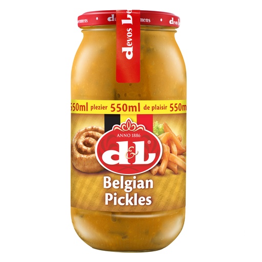 [14390] Pickels Belgian Devos Lemmens Pot 550 ml