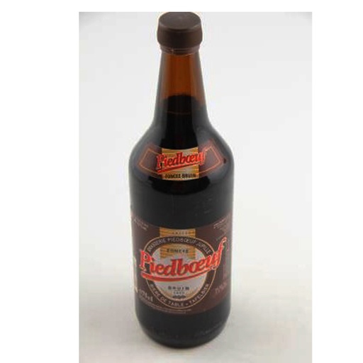 [1268] Tafelbier Donker Pied Boeuf Glas 12 x 75 cl