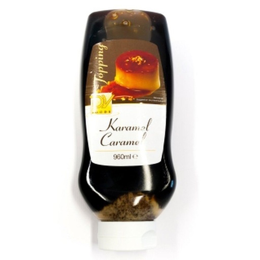 [4612] Topping Karamel DV Foods Tube 960 ml