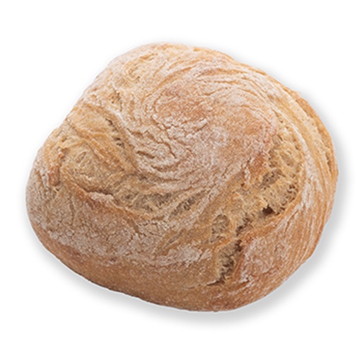 [1811] 0093 Rozenbroodje Midi Rustiek Wit Pastridor 80 x 50 gr