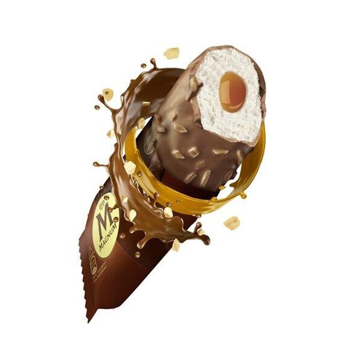 [15583] Magnum Caramel & Nuts Bar 30 x 64 ml 