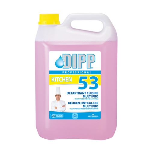 [3841] Ontkalker Keukenoppervlakken  Dipp (53) Can 5 L