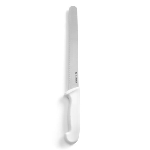 [8166] 843055 - Broodmes 250/380 mm Wit PP Heft 1st Hendi