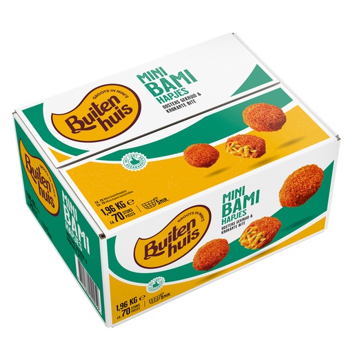[1695] Bamiballetjes Buitenhuis 70 x 28 gr