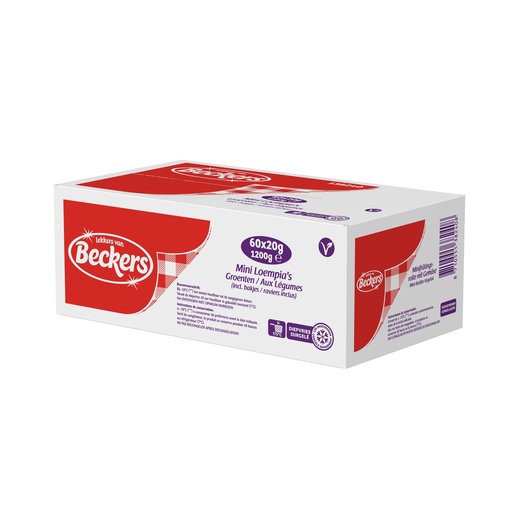 [723] Mini Loempia Beckers 50 + 10 x 20 gr