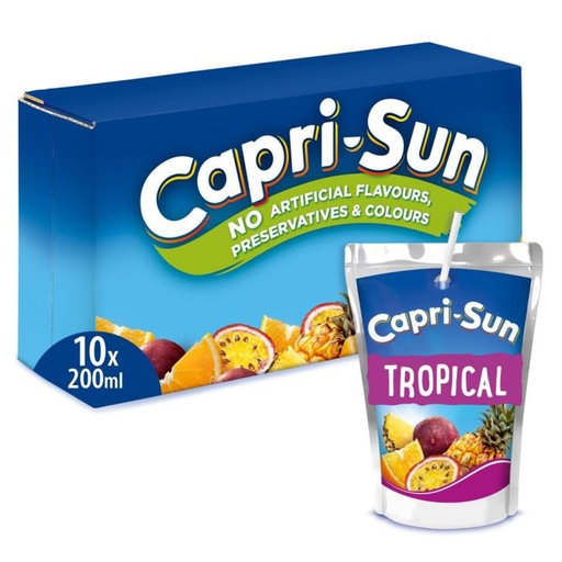 [2321] Capri Sun Tropical Brik  10 x 20 cl