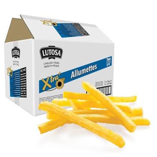 [5089K] Frieten 7/7 Lutosa Allumettes Lutosa 4 x 2,5 kg