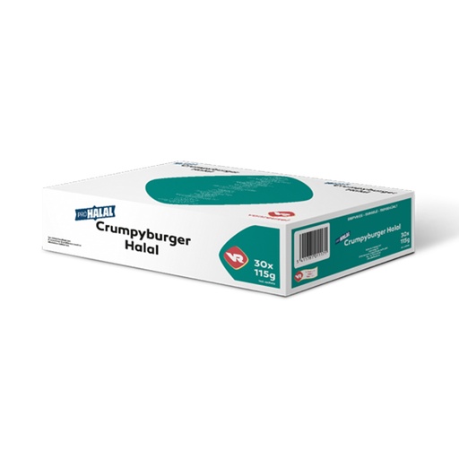 [15613] Crumpy Burger Prohalal Vanreusel 30 x 115 gr