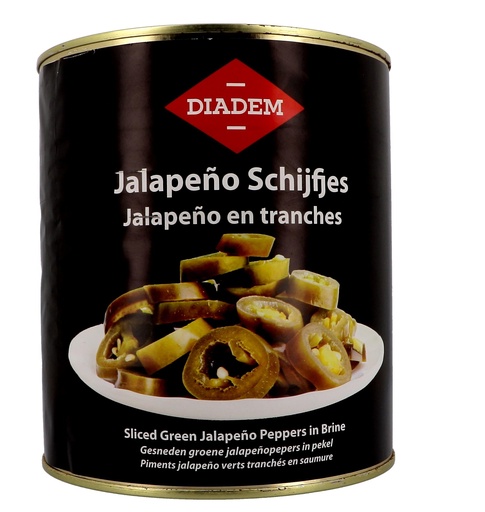 [10601] Jalapeno Schijfjes Diadem Blik 3 L