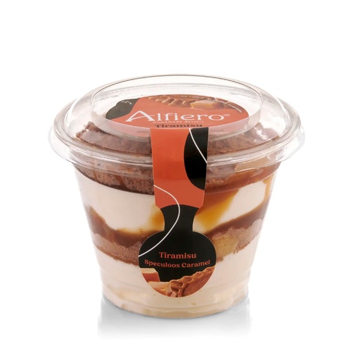 [14701] Tiramisu Spéculoos & Caramel Alfiero 12 x 100 gr