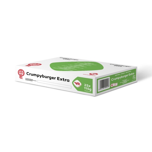 [15698] Crumpy Burger Extra (Poulet) Vanreusel 30 x 115 gr